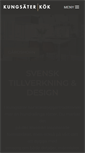 Mobile Screenshot of kungsaterkok.se