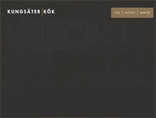Tablet Screenshot of kungsaterkok.se